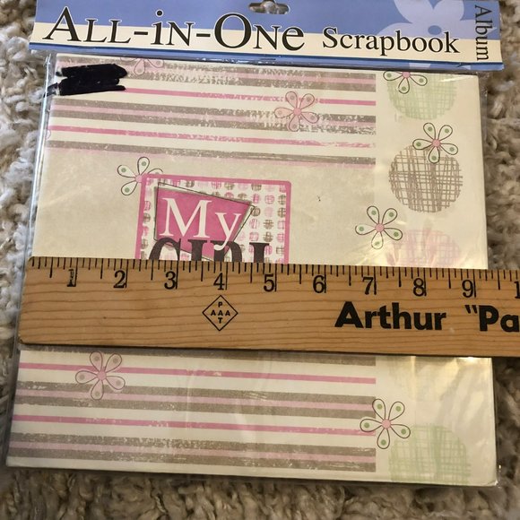 Carolees Creations All-In-One My Girl Scrapbook Album 8x8 - Picture 6 of 6